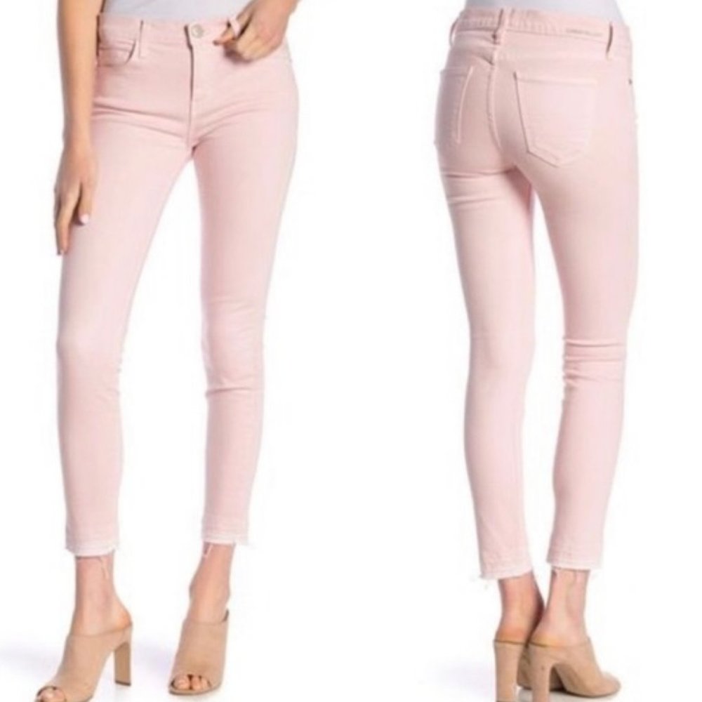 Current Elliott The Stiletto Skinny Primrose Pink